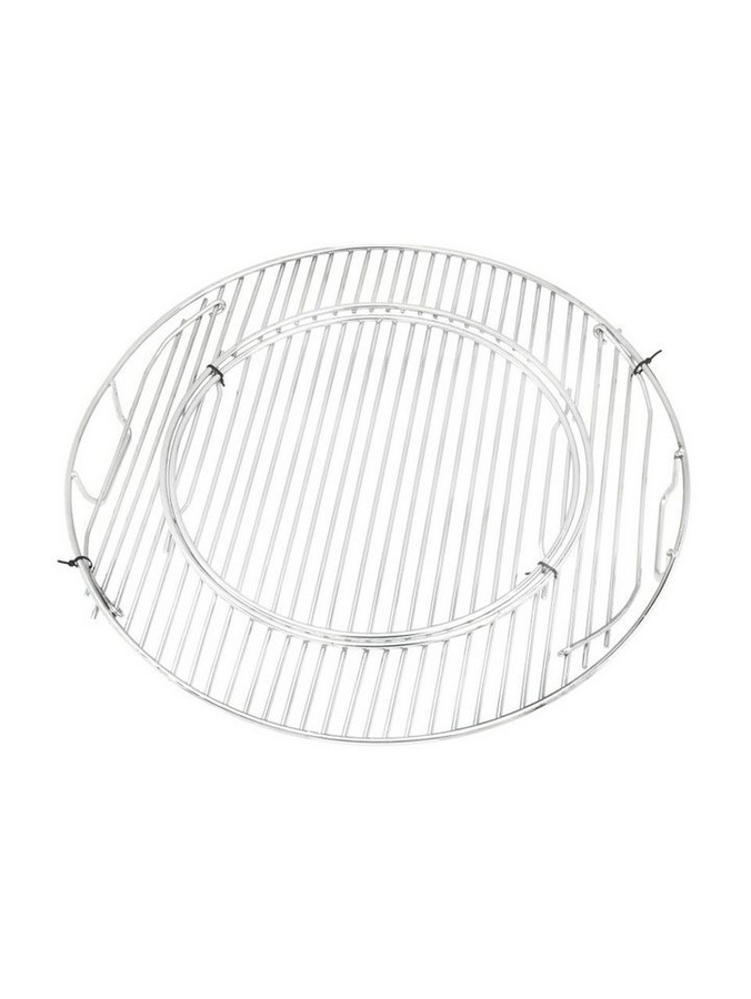 Primaster modularer Grillrosteinsatz aus verchromtem Eisen, Durchmesser: 44 cm - Bild 1