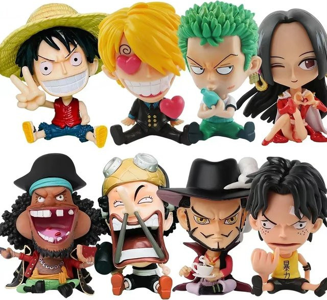 Bandai One Piece Figur, Modell Spielzeug, 17-teiliges Set - Bild 1