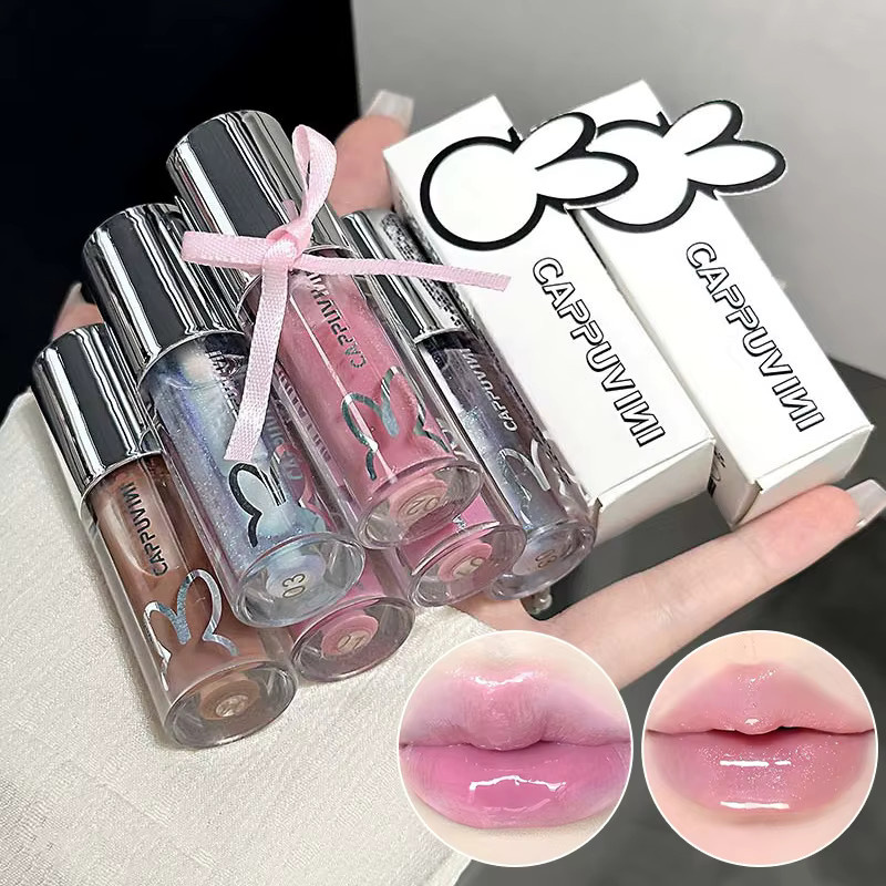 Cappuvini Glitzer-Lipgloss, Unisex - Bild 4