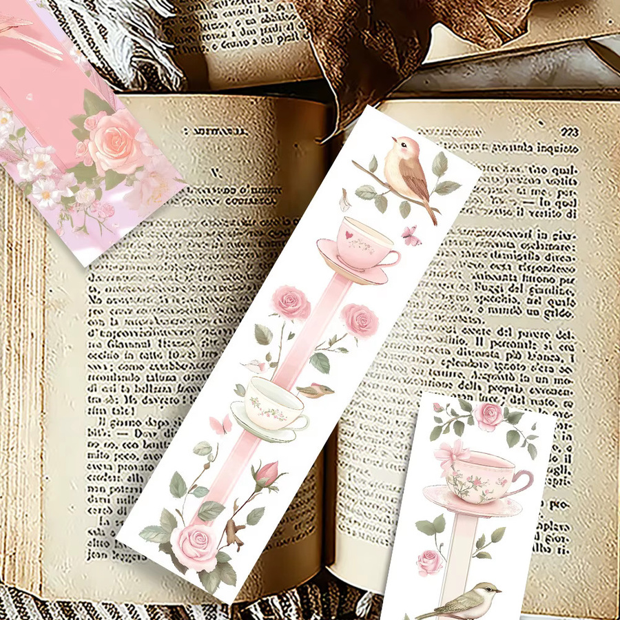 32 Stück Lesezeichen im Pink Dream-Stil aus Papier für den Schulanfang oder als Weihnachtsgeschenk - Bild 3