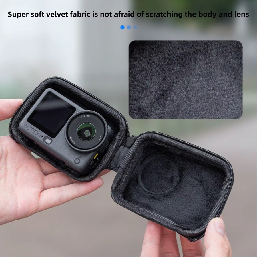 DJI Osmo Action 6 Tragetasche in Schwarz mit hartem Schutz und Anti-Drop-Funktion - Bild 5