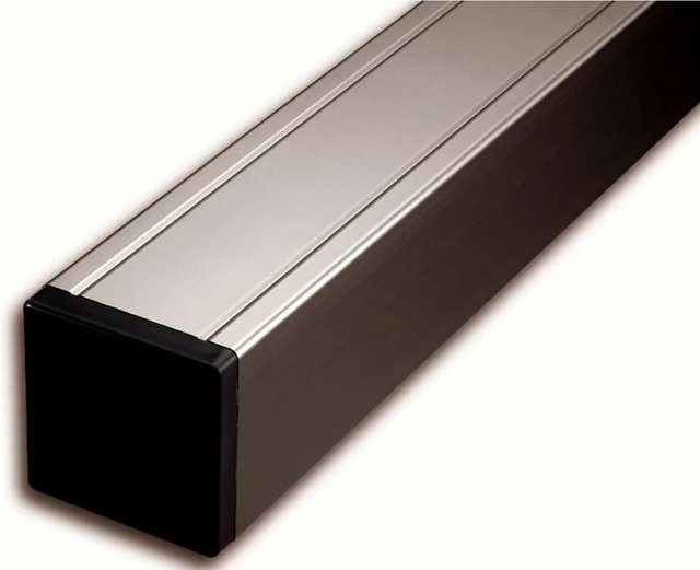 T & J Aluminium-Pfosten Kanton/Shanghai Silber B/T/H: 8,8 x 8,8 x 272 cm - Bild 1