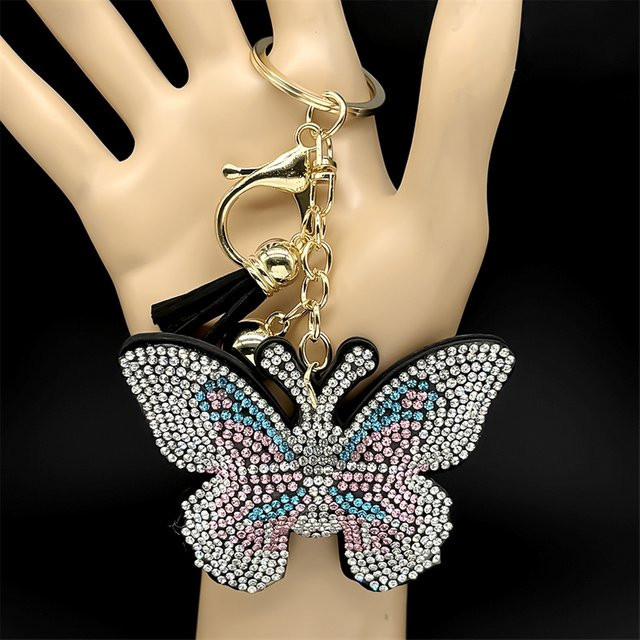 Lovely FAJA Anhänger Schmetterling, Edelstahl, Gold Farbe, Damen - Bild 1