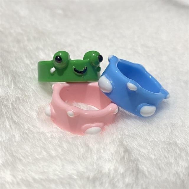 YIRAN Jewelry Ring, Harz, blue, Frauen und Mädchen - Bild 1