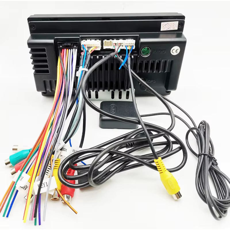 PHYEE Universeller 16-poliger Kabelbaum mit USB-C, GPS-Antenne und RCA Video-Audio-Eingang für Android Auto Autoradios - Bild 4