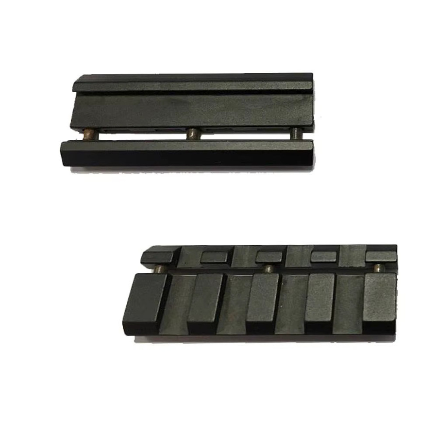 Magorui Picatinny Schiene Adapter Mount für 11mm bis 20mm Schwalbenschwanz, Schwarz - Bild 1