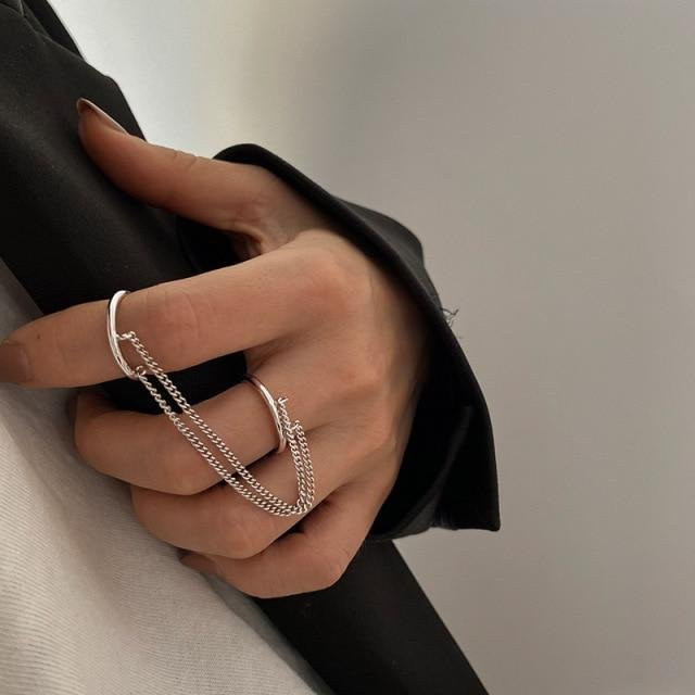 Allbestart Ringe, 925 Silber, Vintage, Damen - Bild 1
