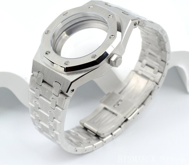 THORN Uhrengehäuse Edelstahl, 39 mm, Silber, Unisex - Bild 1