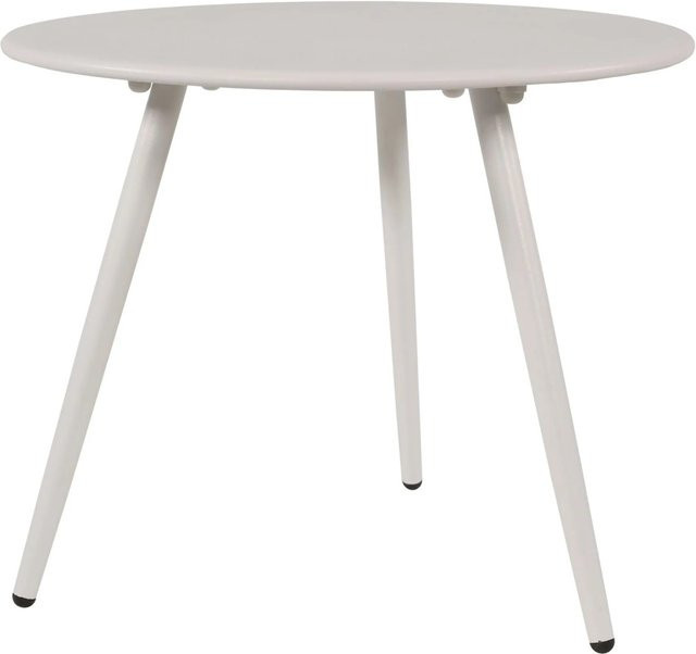 Lesli Gartentisch Rafael Rund aus Stahl in Weiß Ø 45 cm - Bild 1