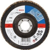 Bosch Fächerschleifscheibe X431 Standard for Metal, Durchmesser: 125 mm, Bohrungs-Ø: 22,23 mm - Bild 1