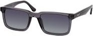 Police SPLP 21E Sonnenbrille, Quadratisch, Herren, Vollrand, Grau, Kunststoff - Bild 1