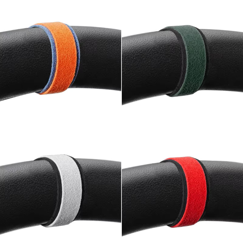 BetterHumz Alcantara Lenkrad Top Center Marker Zubehör für Tesla BMW Mercedes Audi Porsche Volkswagen Toyota Honda - Bild 2