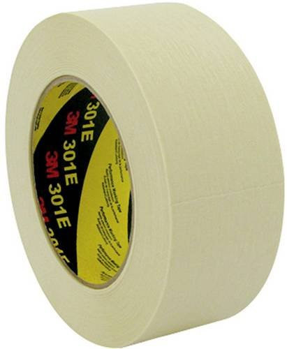 3M Kreppband 301E Beige B: 72 mm, L: 50 m - Bild 1
