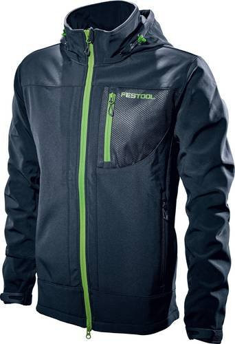 Festool Softshell-Jacke für Herren in Dunkelblau und Grün, Größe XXXL - Bild 1