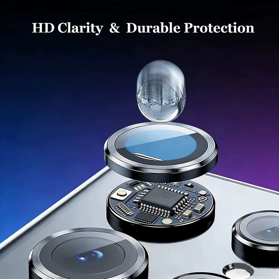2 Stück HD gehärteter Glas Objektivschutz für Huawei Pura 80 Pro, Pura 70 Ultra und Pura 70 in Transparent - Bild 3