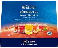 Meßmer Ländertee Collection, Früchtetee, koffeinfrei, Teebeutel, 180 g - Bild 1