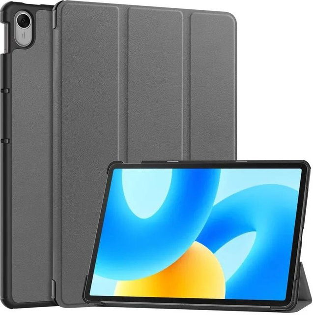 Magnetische Smart-Hülle mit Dreifach-Ständer für Huawei MatePad SE 11 Air, MatePad 11.5 und MatePad 11.5S 2024 in Grau - Bild 1