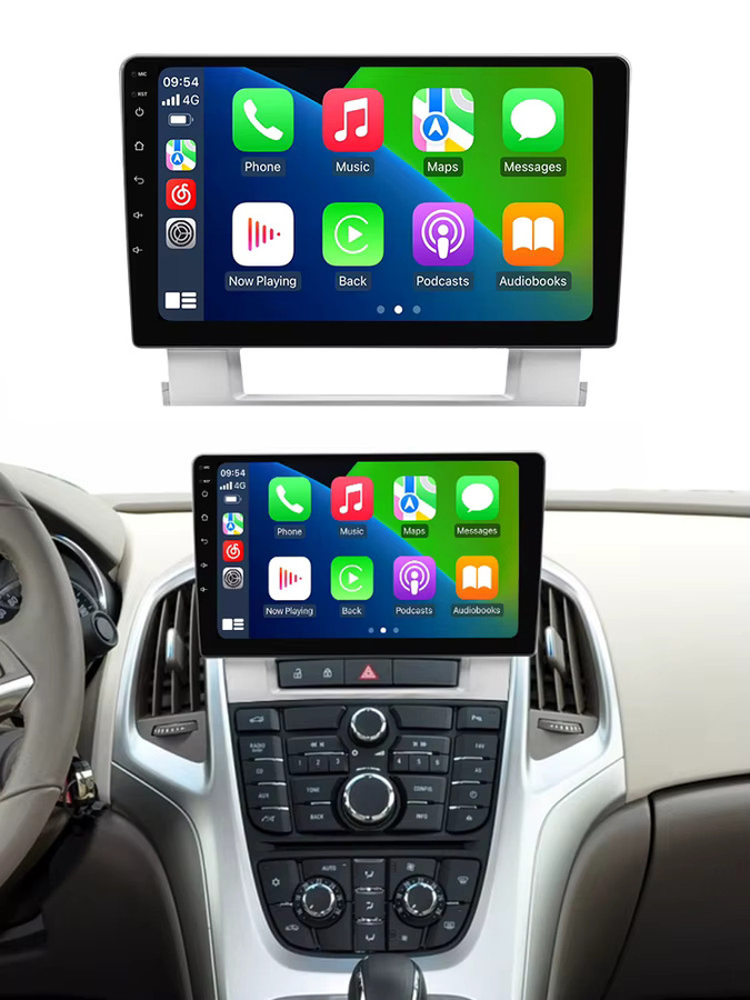 MEKEDE Car Radio mit 9 Zoll Display für Buick Excelle GT XT und Opel Astra J 2011-2014 mit Android Auto, Apple CarPlay, WiFi und Bluetooth in Schwarz - Bild 4