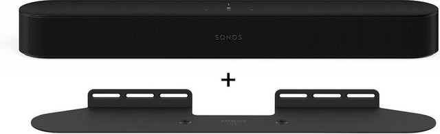 Sonos Set mit Beam Soundbar (2. Generation) und Wandhalterung in Schwarz - Bild 1
