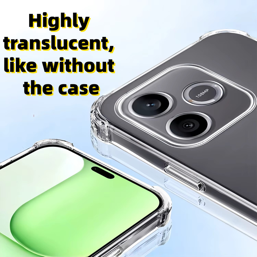 Transparente TPU Stoßfeste Schutzhülle für Honor 600 Lite, 400 Lite, 200 Lite, 90 Lite, 90, 400 und 400 Pro in Klar - Bild 2