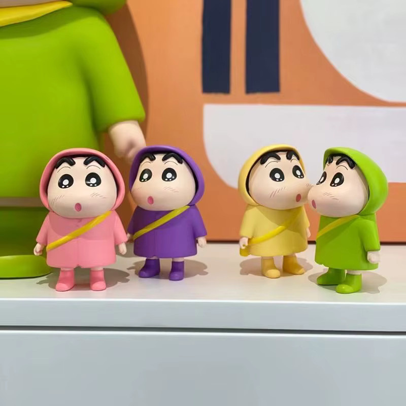 Bandai Crayon Shin-Chan Shin Chan Regenmantel Auto-Dekoration, Actionfigur - Bild 5