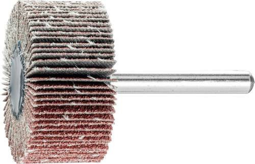PFERD Korund Fächerschleifer A80 für Feinschliff und Finish, Durchmesser: 40 mm, Schaft-Durchmesser: 6 mm, 10 Stück - Bild 1