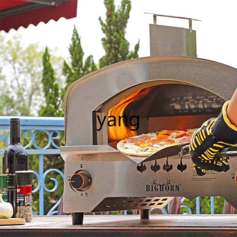 X CHome Tragbarer Outdoor Pizzaofen aus Edelstahl - Bild 3