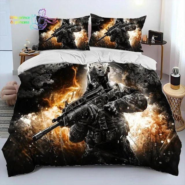 Call of Duty Bettwäsche-Set von Binchi Outdoor Product in Schwarz, Microfaser, B/H: 260 x 220 cm - Bild 1