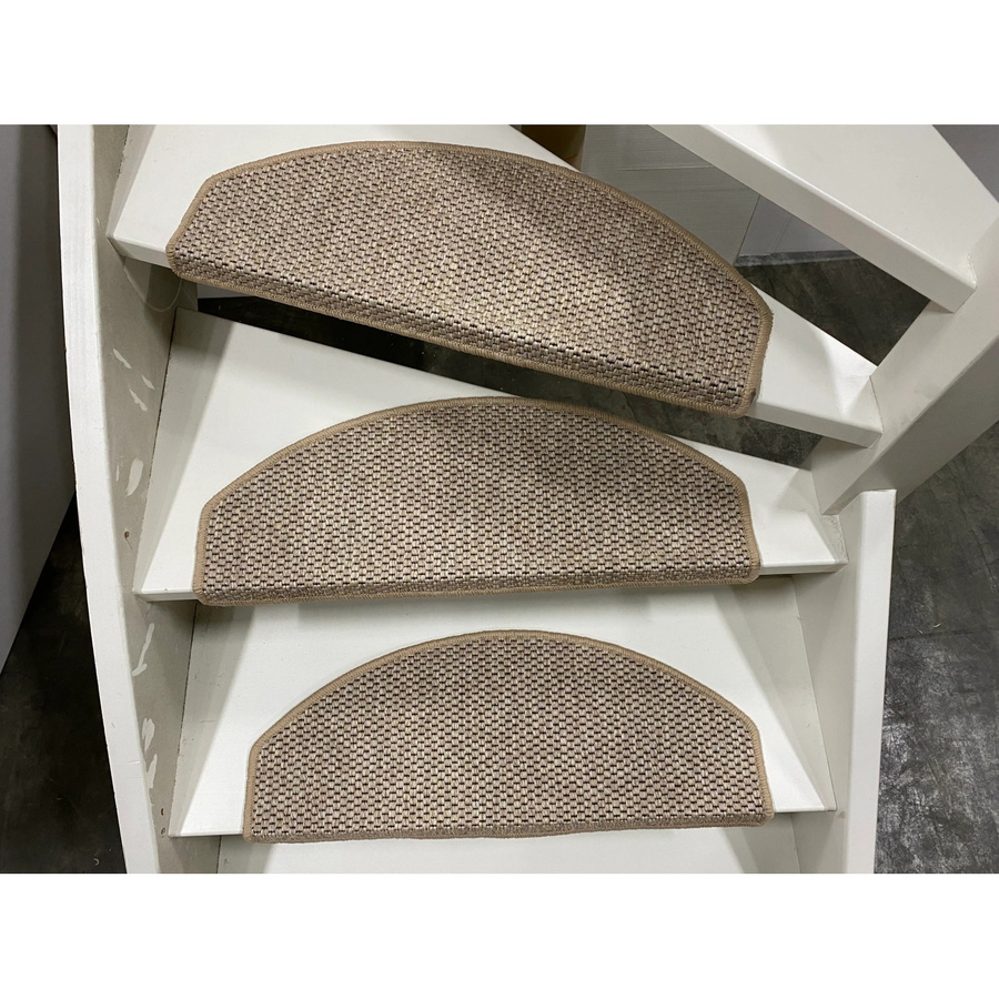 Multimat Stufenmatte Natura in Beige aus Sisal, selbstklebend und rutschfest, B/T: 65 x 28 cm - Bild 2