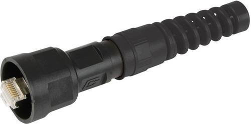 Telegärtner RJ45-Steckerset STX V1 Variante 1, 8P8C, Schwarz - Bild 1
