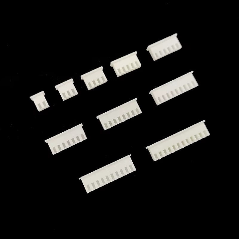JST XH2.54 Stecker und Buchsen Set aus Kunststoff in Weiß, 10 Sets mit verschiedenen Pin-Konfigurationen - Bild 3