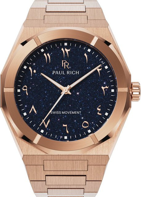 Paul Rich Herrenuhr Star Dust II, Quarz, Edelstahl, Blau, 43 mm - Bild 1