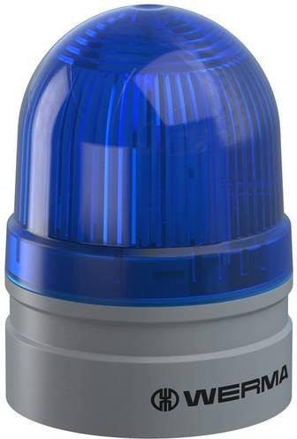 Werma Signaltechnik Signalleuchte Mini TwinLIGHT 260.510.74 Blau 12V AC/DC - Bild 1