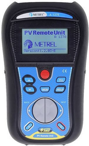 Metrel 1378 Photovoltaik-Messgerät in Schwarz - Bild 1