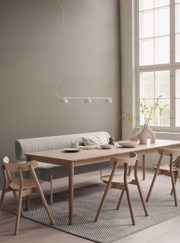 Northern Expand Tisch Rechteckig aus Eiche in Beige und Braun - Bild 2