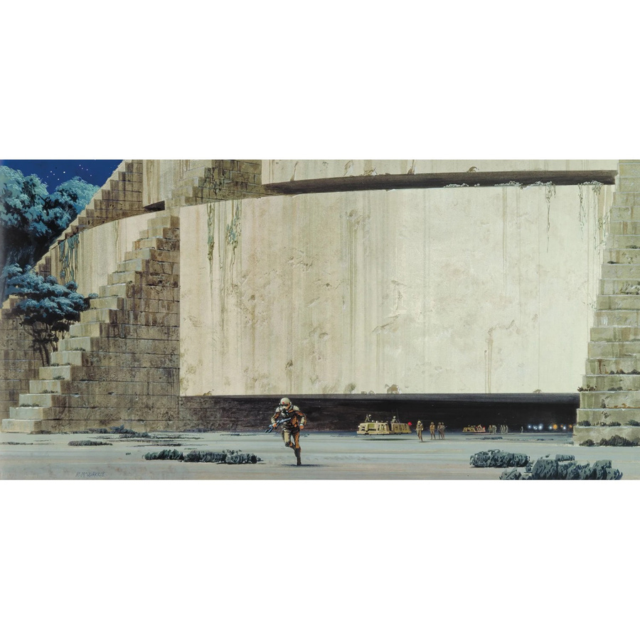 Komar Fototapete Vlies Star Wars Classic RMQ Yavin Temple, Multicolor, B: 500 cm, H: 250 cm - Bild 2