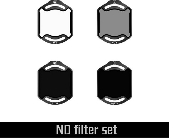 IFlight O4 Air Unit Pro ND Filterset UV/ND8/ND16/ND32 in Schwarz für O4 Pro Air Unit - Bild 1