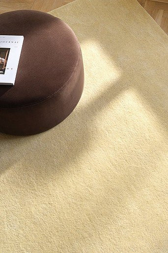 Jotex Wollteppich ASIA in Beige und Gelb, handgetuftet, rechteckig und fleckenresistent - Bild 1