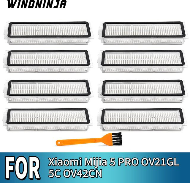 Xiaomi HEPA-Filter Ersatzteil in Weiß für Mijia 5C 5 PRO OV21CN X20 Pro D102GL X20 Max D109GL M30 D102 Roboterstaubsauger Zubehör - Bild 1