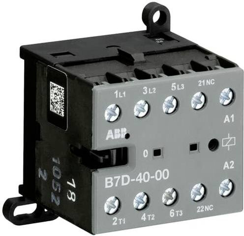 ABB Kleinschütz B7D-40-00-01 mit 4 Schließern, 5.5kW, grau - Bild 1