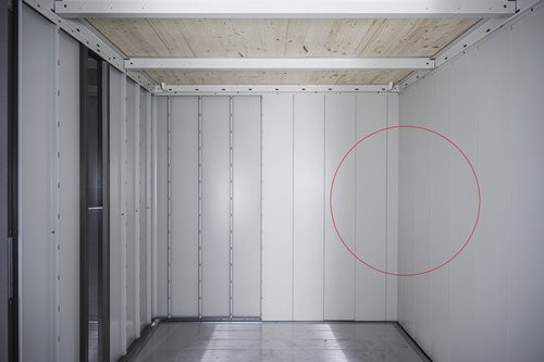 Biohort Innenverkleidung Neo für Gerätehaus Neo, B/H: 348 x 222 cm, weiß - Bild 1
