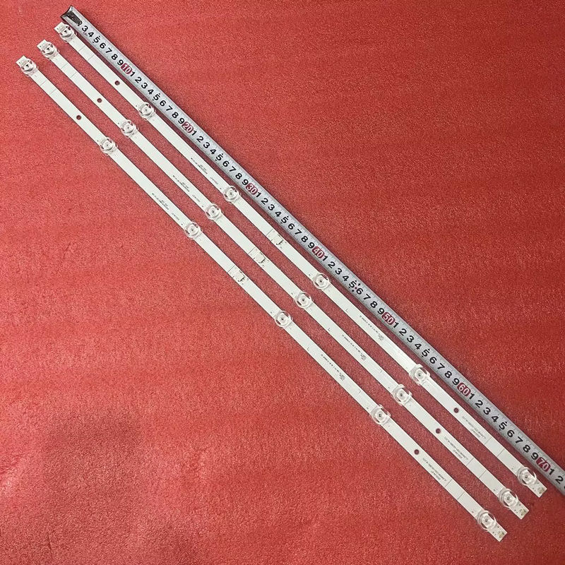 LED Hintergrundbeleuchtung Streifen mit 6 SMD LEDs in Weiß für Hisense TV Modelle 40H5509 HZ40E350 H40B5100 H40BE5000 H40BE5500 H40B5100UK H40BE5000UK H40BE5500UK - Bild 2