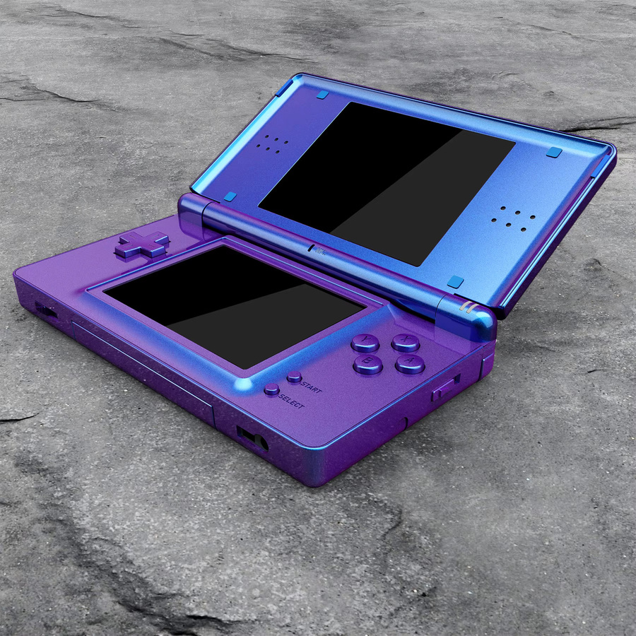 eXtremeRate Ersatz-Vollgehäuseschale für Nintendo DS Lite inklusive Tasten und Bildschirmlinse, Schwarz - Bild 4