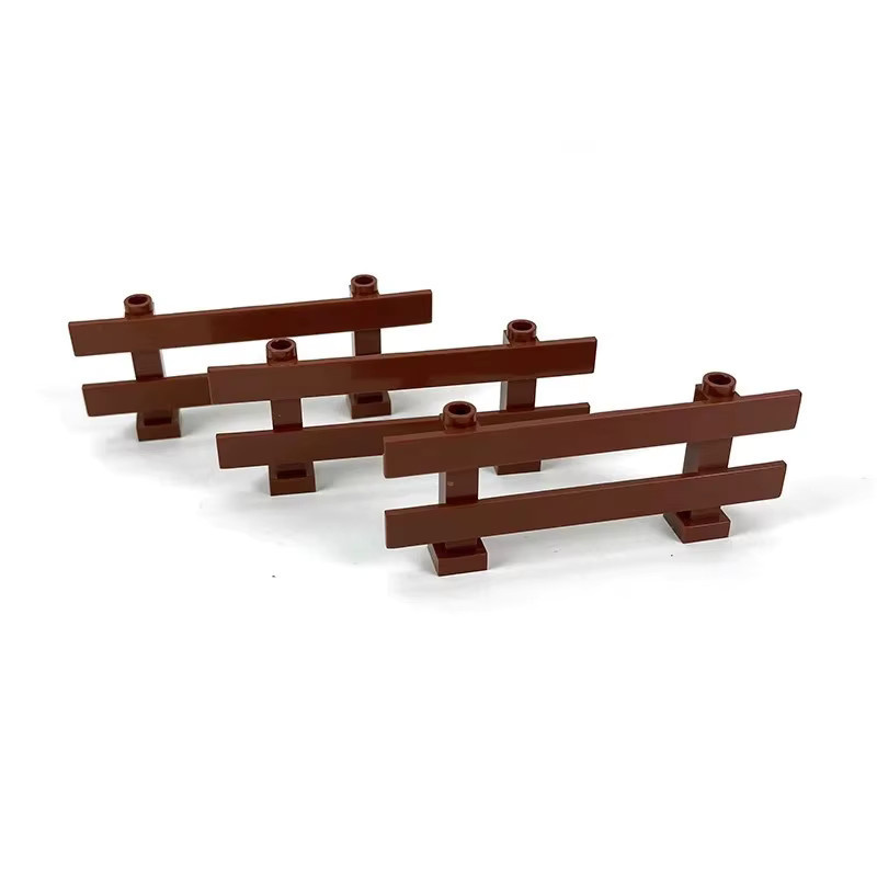 JIAJIALE MOC-Teile 6079 Zaun, Bausteine Ziegel, 10-teiliges Set - Bild 1