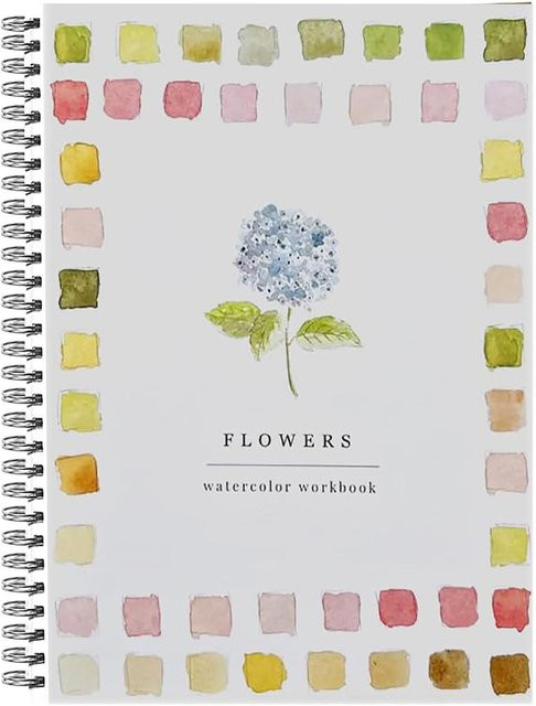 Aquarell-Arbeitsbuch mit Vogelmotiven für Anfänger, Kinder und Erwachsene in Weiß - Bild 1