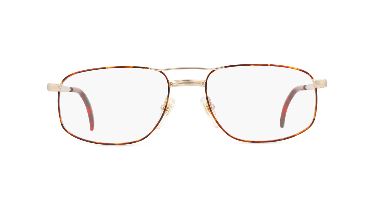 Fielmann OPH 9569 FLEX CL Korrektionsbrille, Vollrand, Quadratisch, Metall, gold, Herren - Bild 1
