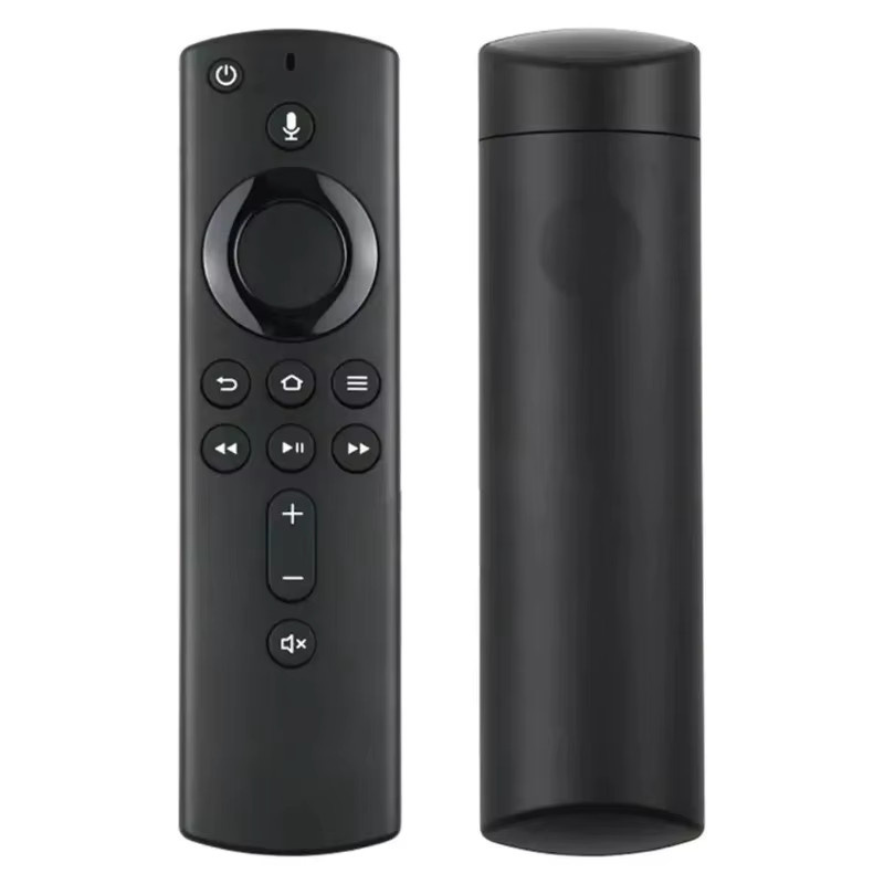 Amazon Sprachfernbedienung mit Sprachsteuerung für Fire TV Stick 4K und Lite, Farbe: Schwarz - Bild 6