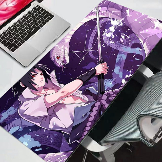 SywSix Mauspad Anime Naruto Gaming XXL in Purple, B/T: 60 x 30 cm - Bild 1