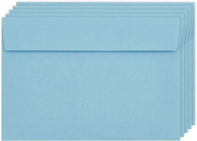 Rico Design Paper Poetry Luxury Umschläge C5 Dusk Blue - Bild 1