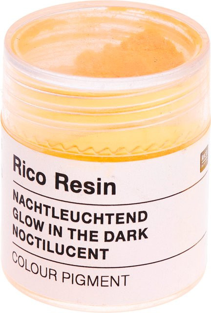 Rico Design Neon Farbpigmente für Resin in Hellorange, nachtleuchtend - Bild 1